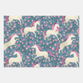 ユニコーンをテーマにした包装紙シート ラッピングペーパーシート (正面3)