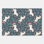 ユニコーンをテーマにした包装紙シート ラッピングペーパーシート (正面2)