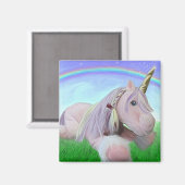 ユニコーンをロージー マグネット (正面/裏面)