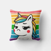 ユニコーンを乗り越える クッション (裏面)