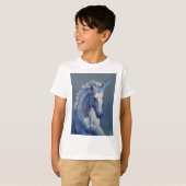 ユニコーンを宝石で飾って下さい Tシャツ (正面フル)
