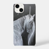 ユニコーンアップルiPhoneケース Case-Mate iPhoneケース (裏面)
