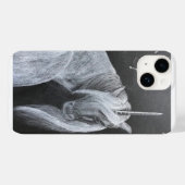 ユニコーンアップルiPhoneケース Case-Mate iPhoneケース (裏面 (横))