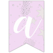 ユニコーンアンドスターズ誕生日 バンティングフラッグ (第3の旗)