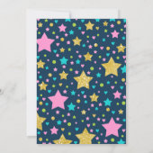 ユニコーンアンドタノワザー誕生日招待状兄弟姉妹 招待状 (裏面)