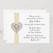 ユニコーンイエローレースリハーサルディナー招待状 招待状 (正面/裏面)