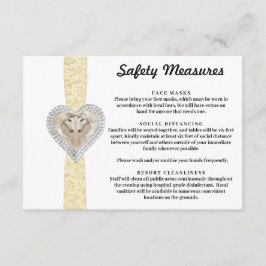 ユニコーンイエローレース安全対策 エンクロージャーカード