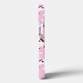 ユニコーンイラストレーションの子供の背景 Case-Mate iPhoneケース (裏面 / 左)