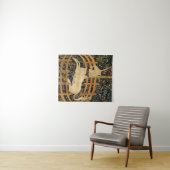 ユニコーンインキャプティビティオリジナル タペストリー (インサイチュ(横))