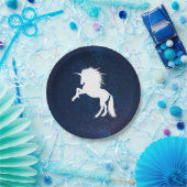 ユニコーンイン宇宙銀河系ミルキュウェイスターズ ペーパープレート (パーティー)