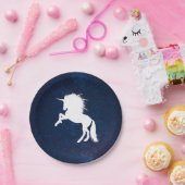 ユニコーンイン宇宙銀河系ミルキュウェイスターズ ペーパープレート (パーティー)