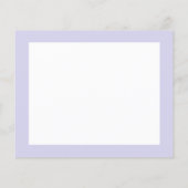 ユニコーンウォーターカラーピンク金ゴールドドットガールズノートカード (裏面)