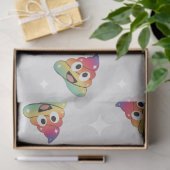 ユニコーンウンチカラフルパターン 薄葉紙 (ギフト)