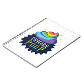 ユニコーンウンチ ノートブック (左側)