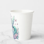 ユニコーンエレガントお洒落ベビーシャワー 紙コップ (左)