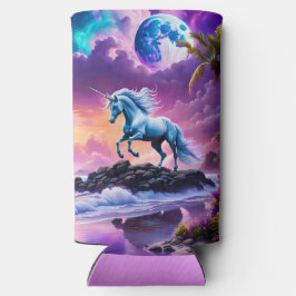 ユニコーンオンファンタジー熱帯ビーチ スリム缶クーラー