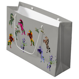 ユニコーンカスタム抱き枕 – 大、光沢 ラージペーパーバッグ