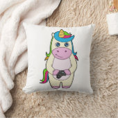 ユニコーンカメラ クッション (ブランケット)