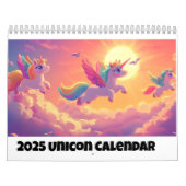 ユニコーンカラフルコレクションカレンダー カレンダー (カバー)