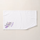 ユニコーンカラフルバガーリースタオオルセット バスタオルセット (ハンドタオル)