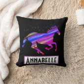ユニコーンカラフル装飾用クッション クッション (ブランケット)