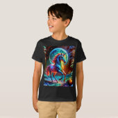 ユニコーンカラフル Tシャツ (正面フル)