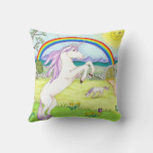 ユニコーンガーデン枕 クッション (裏面)