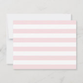 ユニコーンガーリーポニー魔法のファンタジー馬かわいい ノートカード (裏面)