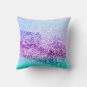 ユニコーンガールグリッター#14 #shiny #decor #art クッション (裏面)
