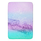 ユニコーンガールグリッター#14 #shiny #decor #art バスマット (正面縦)