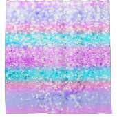 ユニコーンガールズグリッター#15 #shiny シャワーカーテン (正面)