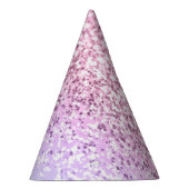 ユニコーンガールズグリッター#1c (フェイクグリッター) #pastel パーティーハット (右)