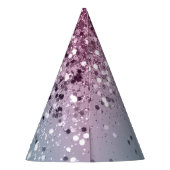 ユニコーンガールズグリッター#6 #shiny #pastel パーティーハット (裏面)