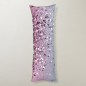 ユニコーンガールズグリッター#6 #shiny #pastel ボディピロー (裏面 (縦))