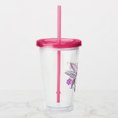 ユニコーンガールズ誕生日パーティー年齢層のお願い アクリルタンブラー (右)