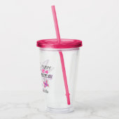 ユニコーンガールズ誕生日パーティー年齢層のお願い アクリルタンブラー (左)