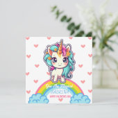 ユニコーンガール名バレンタインデー シーズンカード (スタンド正面)