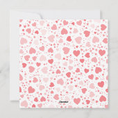 ユニコーンガール名バレンタインデー シーズンカード (裏面)