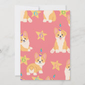 ユニコーンガール誕生日コルギパーティー 招待状 (裏面)