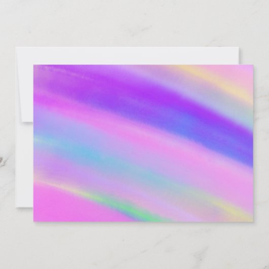 ユニコーンキス誕生日ウィズシルバースターズパープル (裏面)