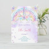 ユニコーンキッズの招待状 招待状 (スタンド正面)