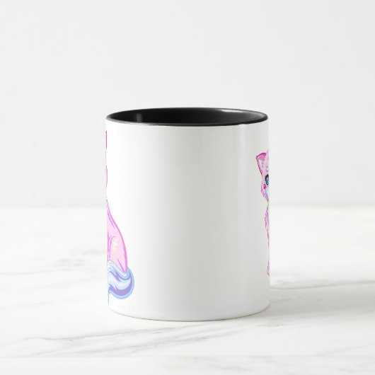 ユニコーンキッテンレインボーコーヒーマグ マグカップ (中央)