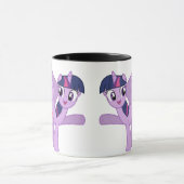 ユニコーンキッテンレインボー子猫コーヒーマグ マグカップ (中央)