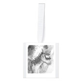 ユニコーンキャラクターキューブ キューブオーナメント (正面)