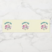 ユニコーンキャンディバースデーパーティー甘い恋人 ペットボトルラベル (シングルラベル)