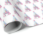 ユニコーンキュートマジカル誕生日 ラッピングペーパー (ロールコーナー)