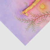 ユニコーンキリンに魅了されたサファリの愛 薄葉紙 (詳細)