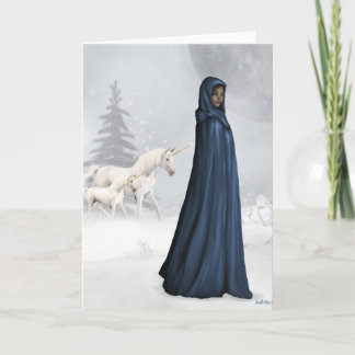 ユニコーンキーパーグリーティングカード カード