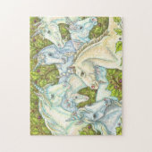 ユニコーンギャザリングホースブタックファンタジーパズル ジグソーパズル (縦)