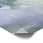 ユニコーンクラウドダンサーファインアートポスター/プリント ポスター (角)